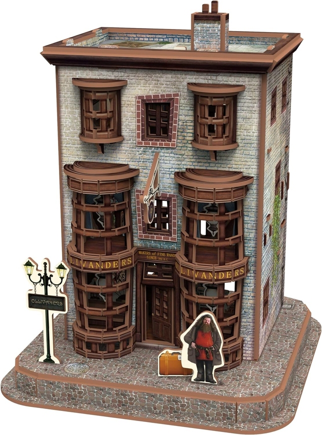 Крамниця чарівних паличок Олівандера Пазл 3D (Ollivander Wand Shop Set 3D puzzle) - 1 ТК (6 шт)