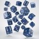 Набір кубиків Full Pack of D6s: Cobalt&White