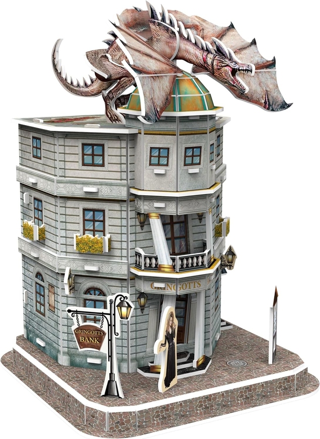 Банк Гринготс Пазл 3D (Gringotts Bank Set 3D puzzle) - 1 ТК (6 шт)