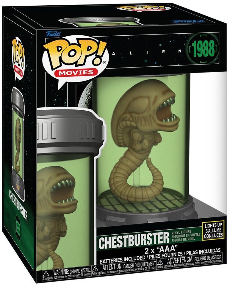 Ксеноморф у капсулі (світло) - Funko POP Movies Alien#1988: Chestburster