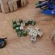Набір кубиків Crosshairs Compact D6: Beige & Olive Dice Set