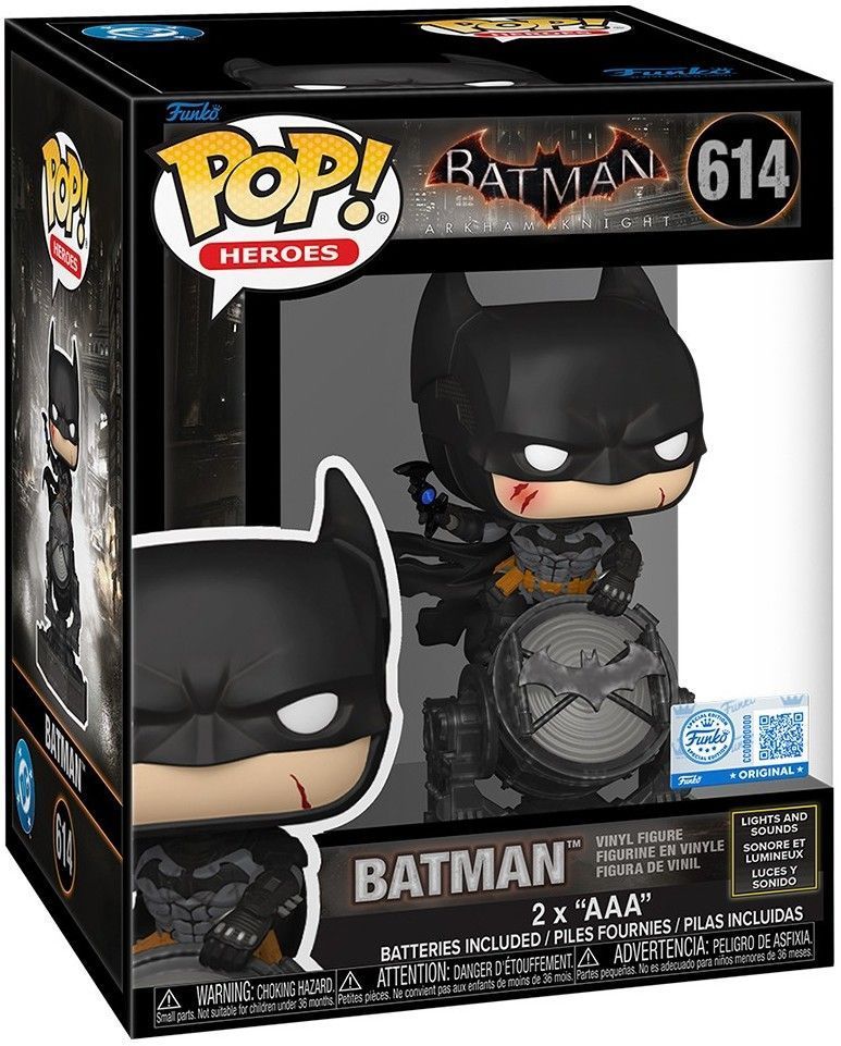Бетмен і Бет-сигнал (світло) - Funko Pop Heroes #614: Batman