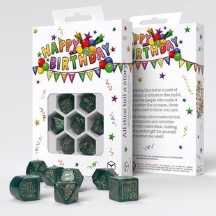 Набір кубиків Happy Birthday Dice Set: Balloons
