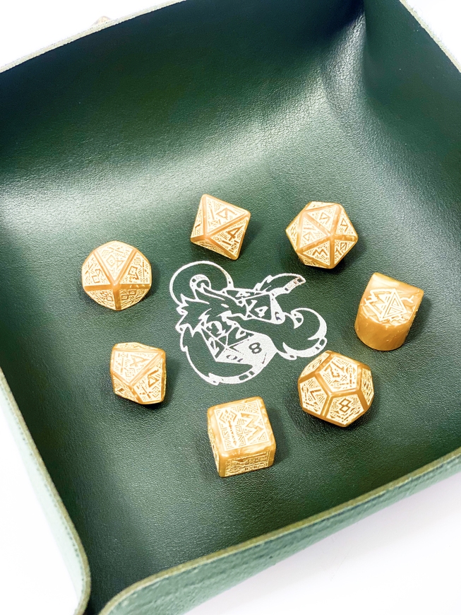 Лоток для кубиків Дракон зелений Dice Tray