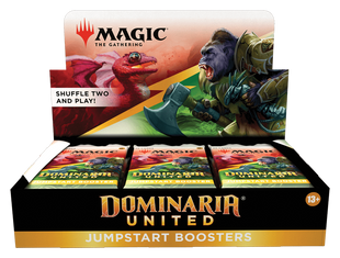 Дисплей Dominaria United Jumpstart Boosters Magic The Gathering АНГЛ