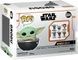 Малыш Грогу в коляске - Funko POP Star Wars The Mandalorian Grogu in Hover-Pram #664