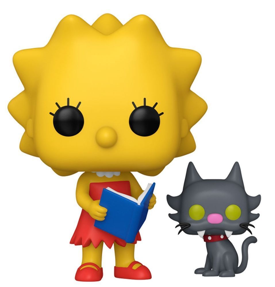 Лиса и маленький помощник Санты - Funko POP Simpsons #1740: Lisa with Snowball