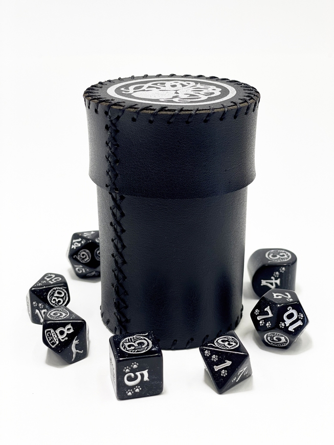 Стакан для кубиків Ктулху чорний Dice Cup