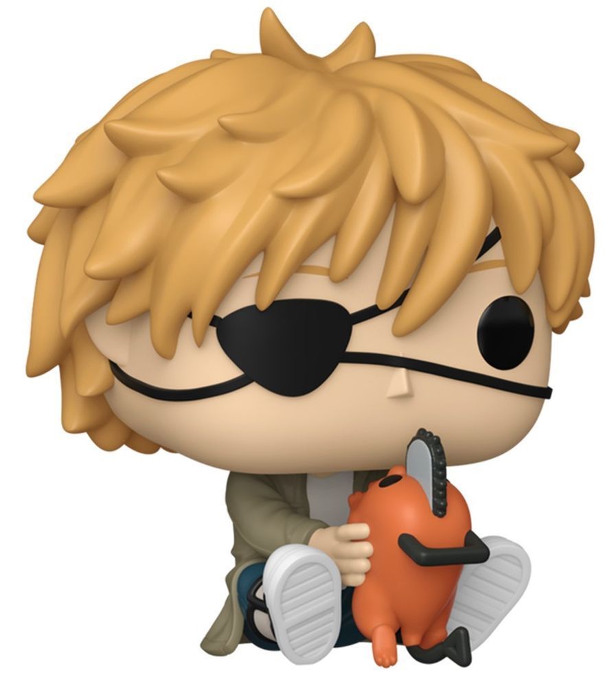 Дэнджи и Почита - Funko Pop Chainsaw Man #1971: Дэнджи с Почита
