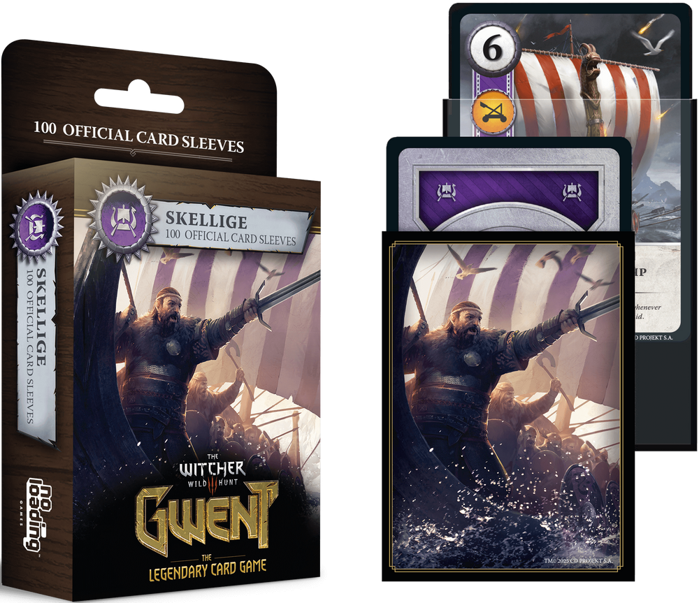 Gwent Sleeves Skellige - Протекторы Гвинт Скеллиге (100 шт)
