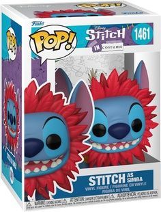Стіч у костюмі Сімби - Funko POP Disney #1461: Stitch in Costume - Stitch as Simba