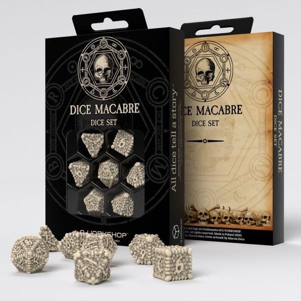 Набір кубиків Dice Macabre Dice Set (7)