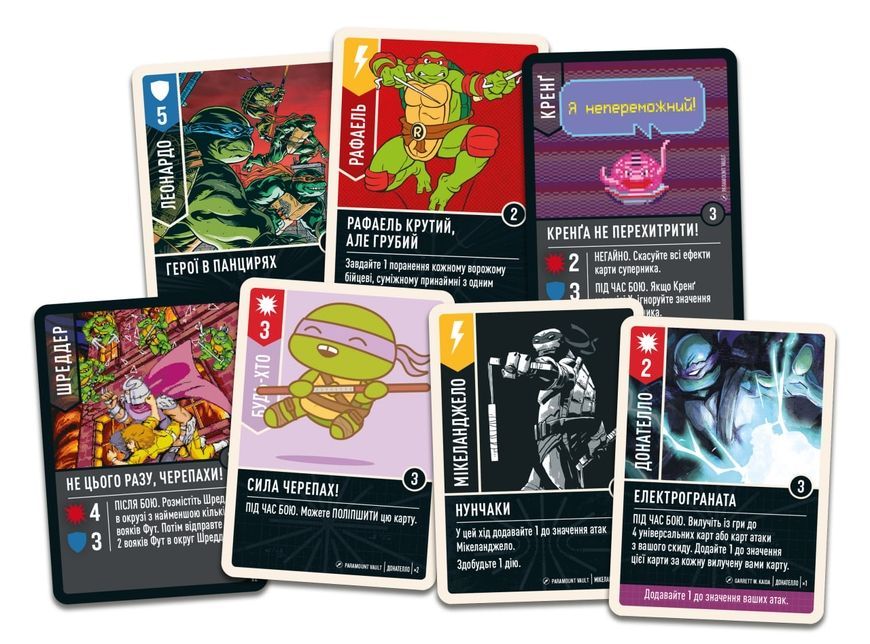 Unmatched Adventures - TMNT - Альтернативний арт (Alt Art Pack)