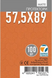 Протекторы матовые Games7Days (57.5 x 89 мм) Matte (100 шт)
