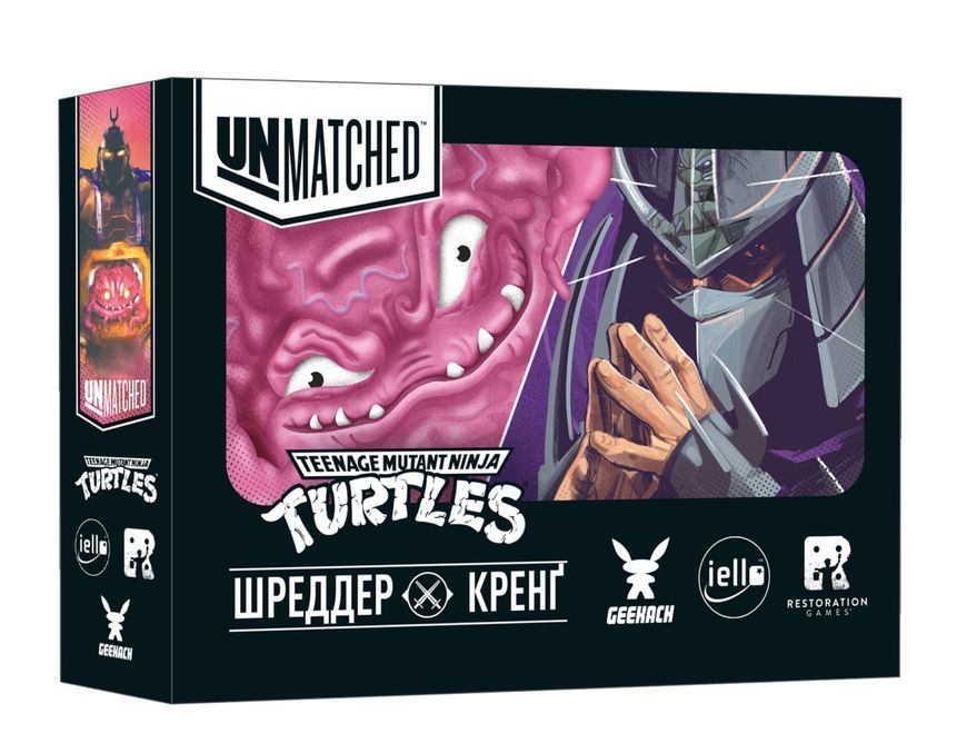 Unmatched: Пригоди. Шреддер та Кренґ (Unmatched Adventures: TMNT &ndash; Shredder and Krang) - від 6 шт