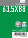 Протекторы матовые Games7Days (63.5 x 88 мм) Matte (100 шт)